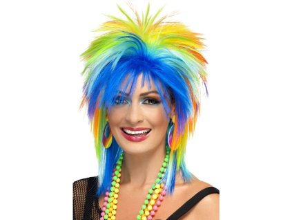 Paruka punk barevná
