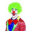 Zelená kudrnatá paruka Crazy Clown