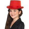 Klobouk cylindr červený - dětský