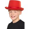 Klobouk cylindr červený - dětský