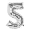 Nafukovací balónek - 5 stříbrný