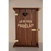 Pokladnička kadibudka dřevěná  Až se něco podělá