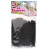Peříčka - černá 10cm, 50ks