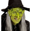 Maska Čarodějnice zelená