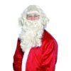Deluxe paruka a vousy Santa 38 cm