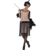 Kostým - Flapper Charleston  - 20. léta - černé