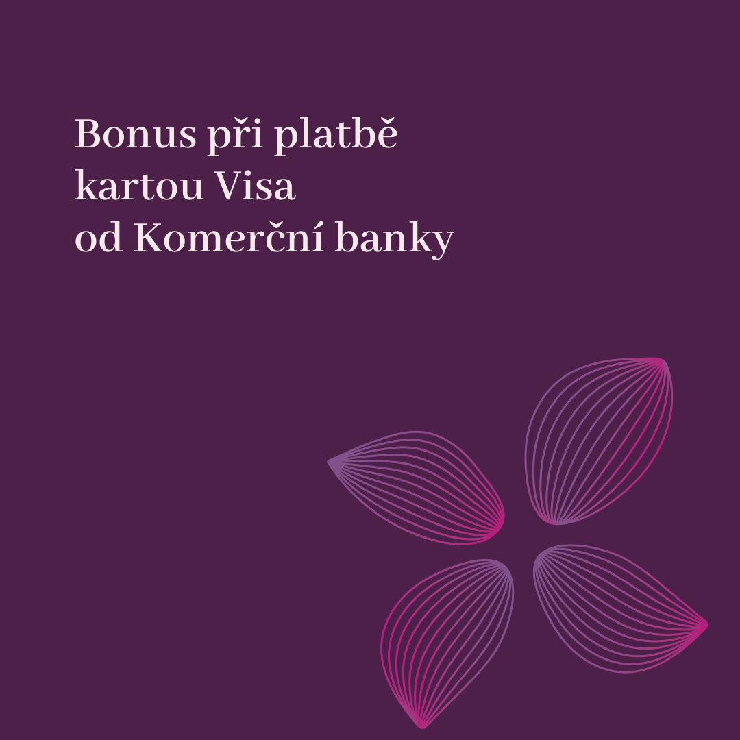 Bonus při platbě kartou Visa od Komerční banky