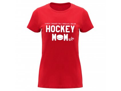 Triko - hockey MOM life