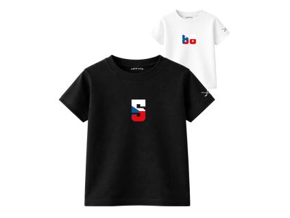 Dětské triko - Czech number