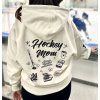 Oversize mikina - Hockey Mom