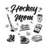 Oversize mikina - Hockey Mom