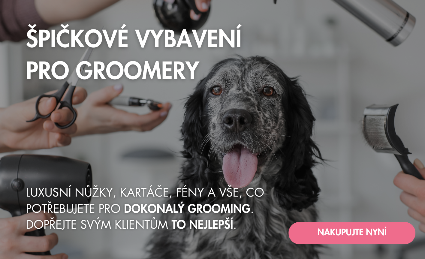 vybavení pro groomery
