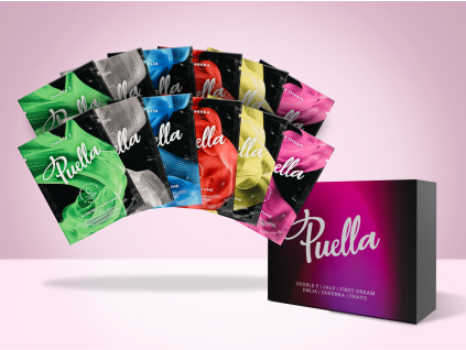 Geschenkverpackung mit Puella-Proben, 12 Stück