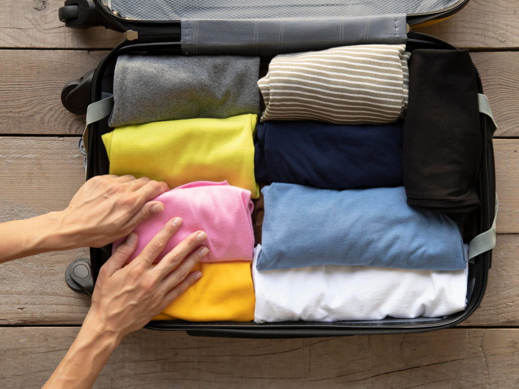 Packen Sie eine Capsule-Garderobe ein