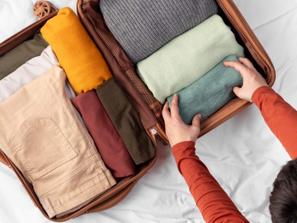Platziert werden sollte mit System – cleveres Packen spart Platz und Nerven