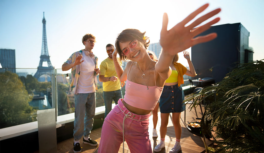 Sommerparty – Kräftige Farben und Muster
