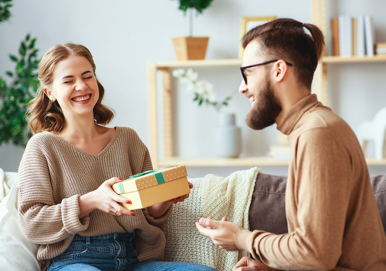 Ein Geschenk für eine Frau