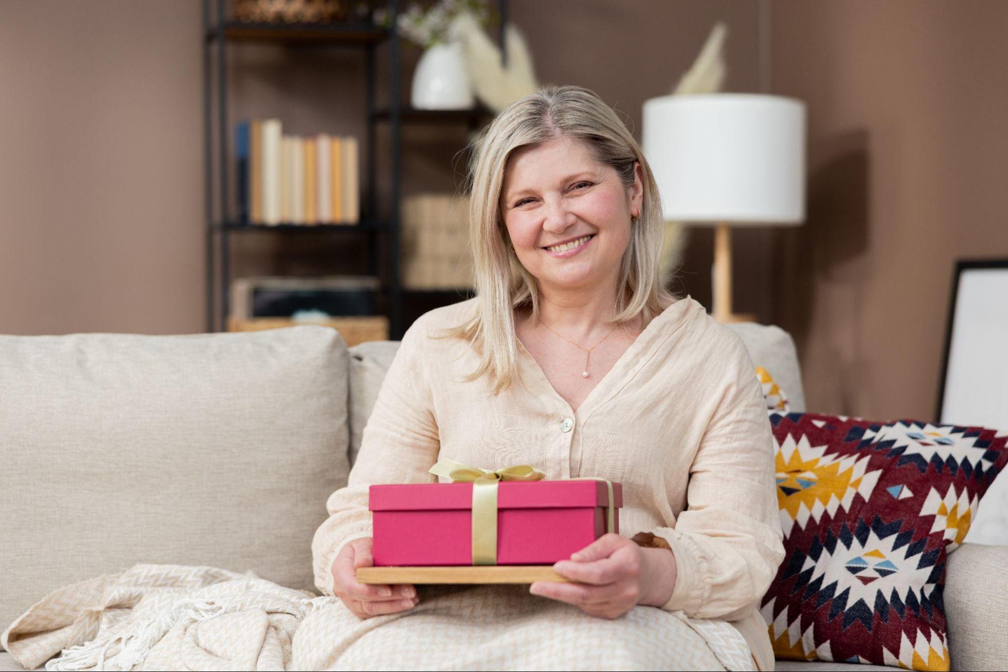 Geschenk für die Schwiegermutter