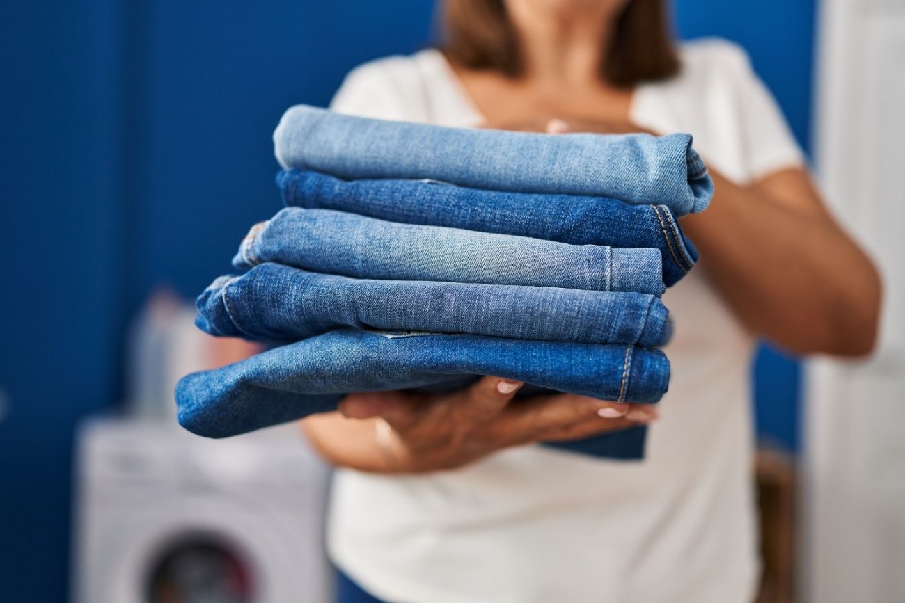 Jeans waschen