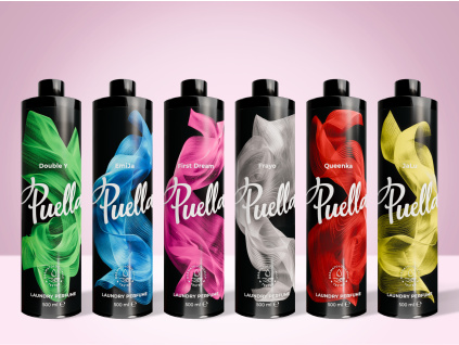 Großes Set Puella-Wäschedüfte, 6 x 500 ml