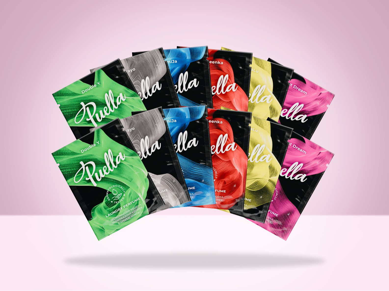 Puella Geschenkverpackung mit Puella-Proben, 12 Stück