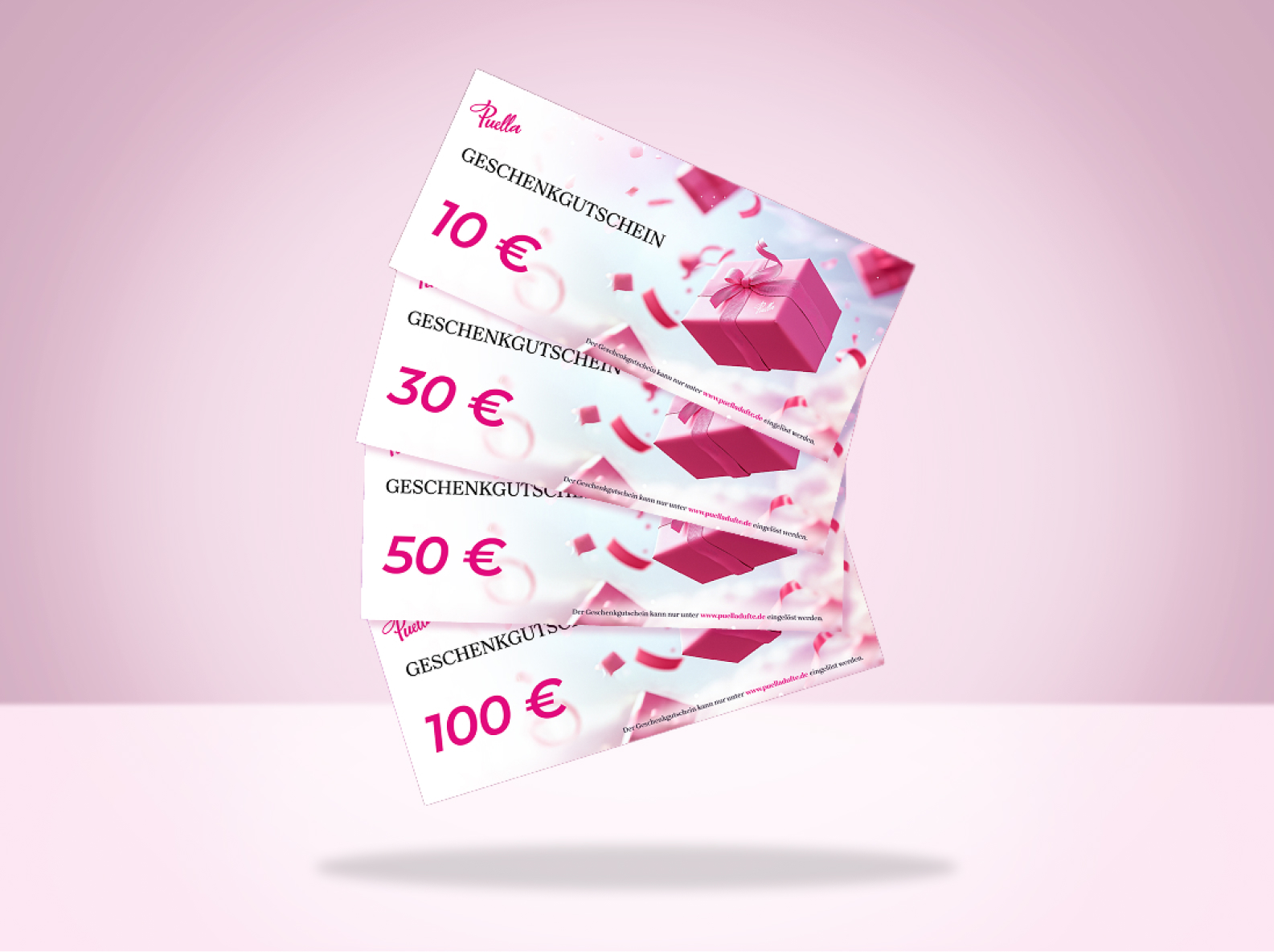 Puella Geschenkgutschein Variante: Geschenkgutschein 100 €