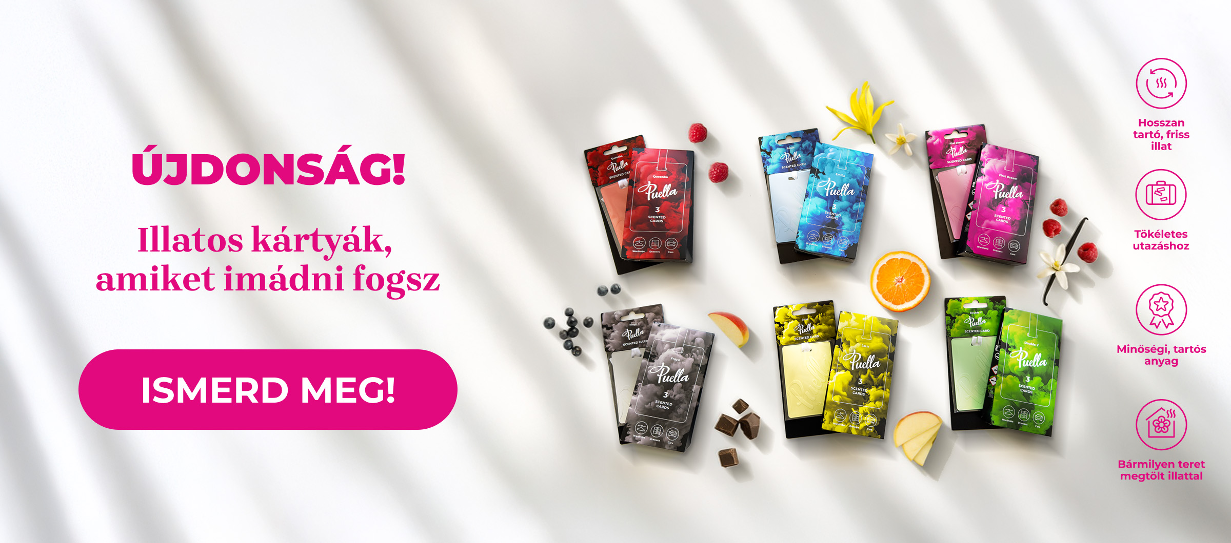 illatosító kártyák