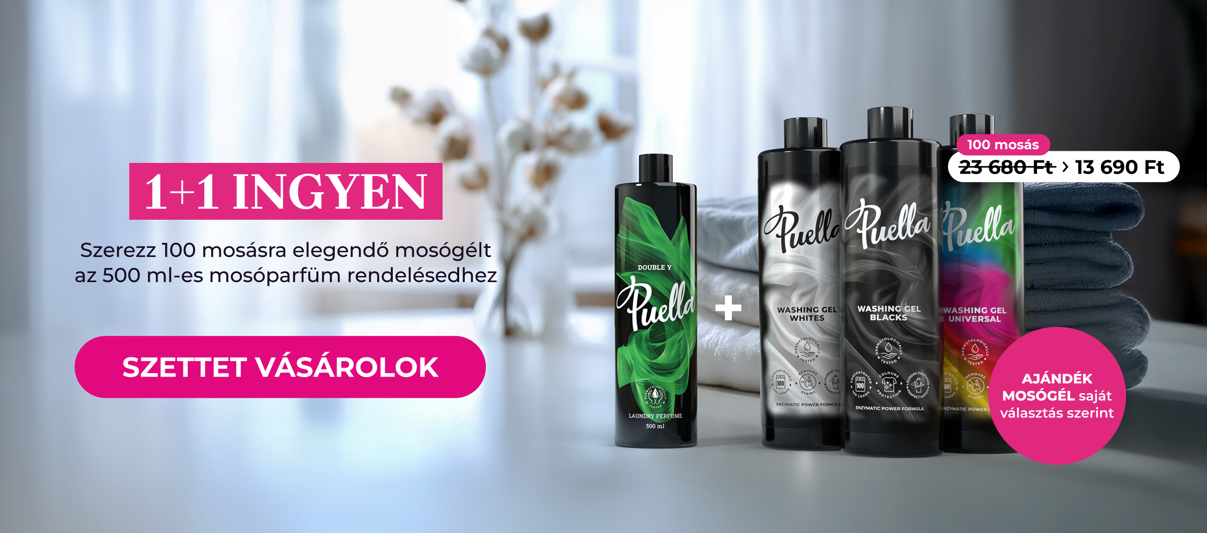 Parfum + 1L gél zadarmo