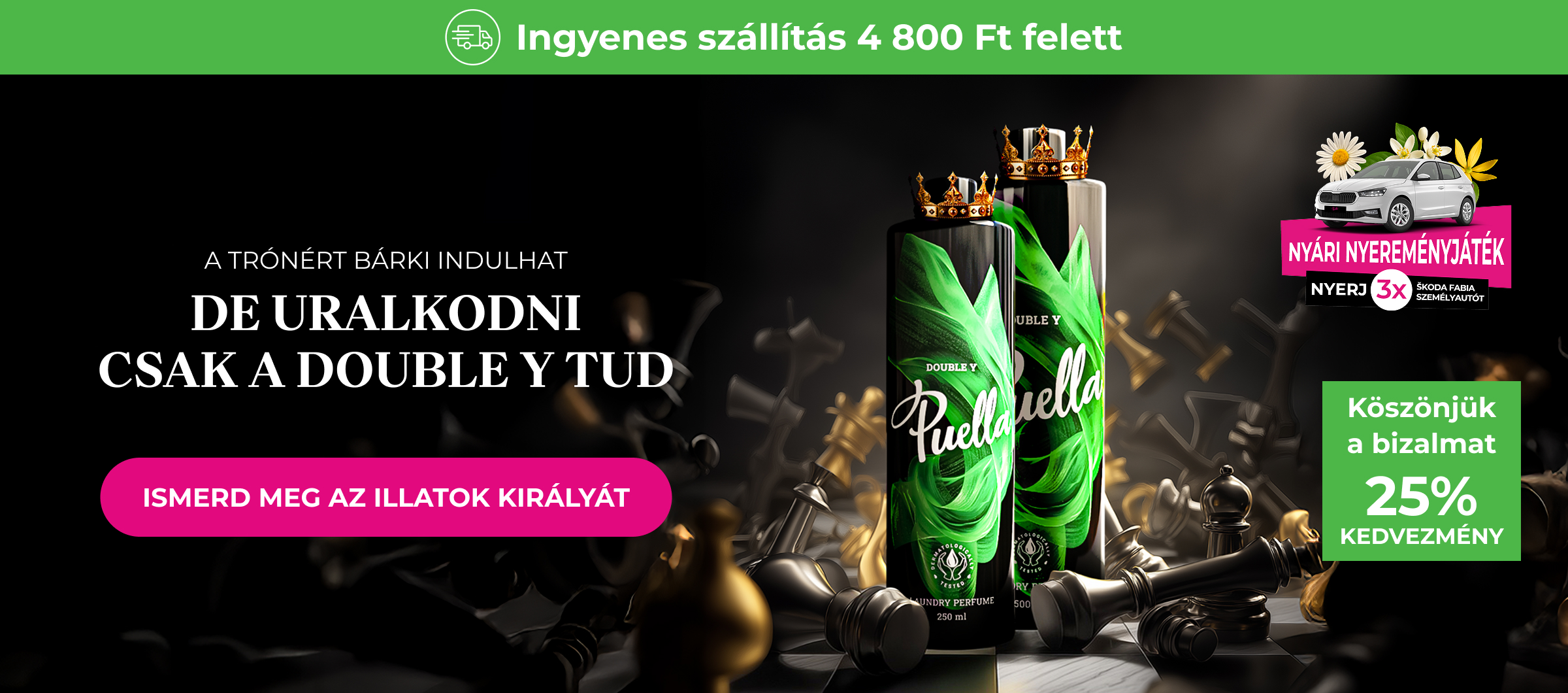 ​ZĽAVA 25 % na DoubleY 250ml a 500ml