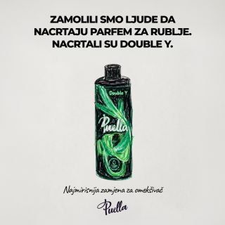 Zamolili smo ljude da nacrtaju parfem za rublje, a oni su nacrtali naš Double Y. 🌿 Ovime ste nas iskreno oduševili!🤯😍