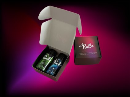 Confezione regalo di profumatori per bucato Puella a scelta, 2 x 50 ml