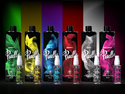 Puella Set Duo L - Profumatore per Bucato 500 ml, Profumo per la Casa 300 utilizzi