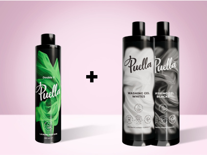 Set conveniente per 50 lavaggi: Profumatore per bucato + detersivo liquido GRATIS