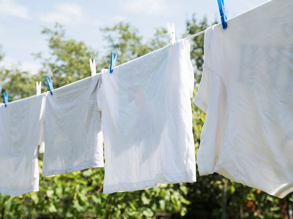 Drying Laundry In the Sun
