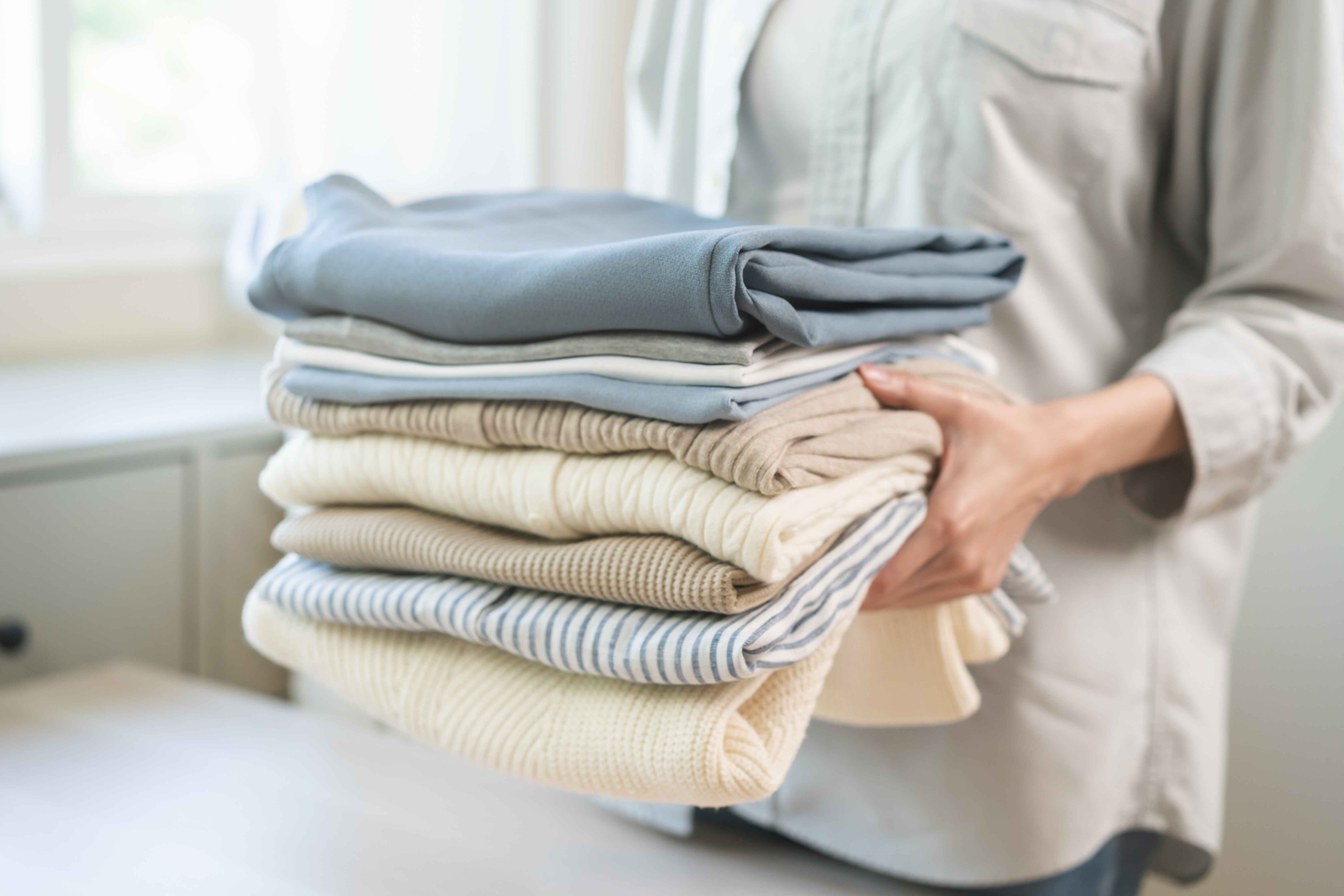 washed laundry