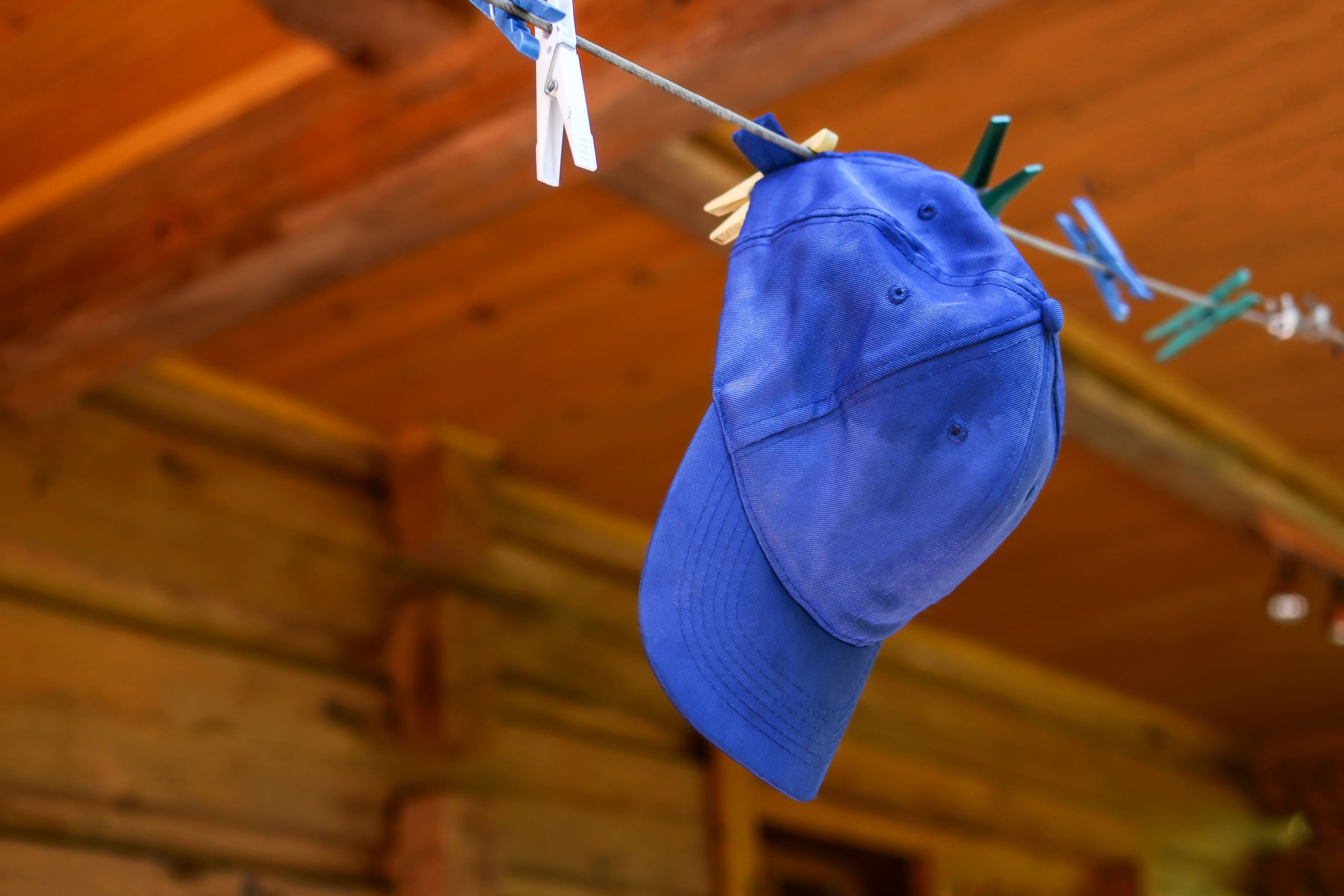 washing a cap