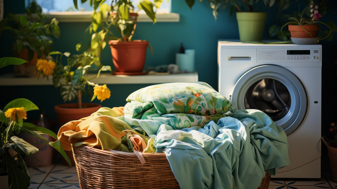 washing bed linen
