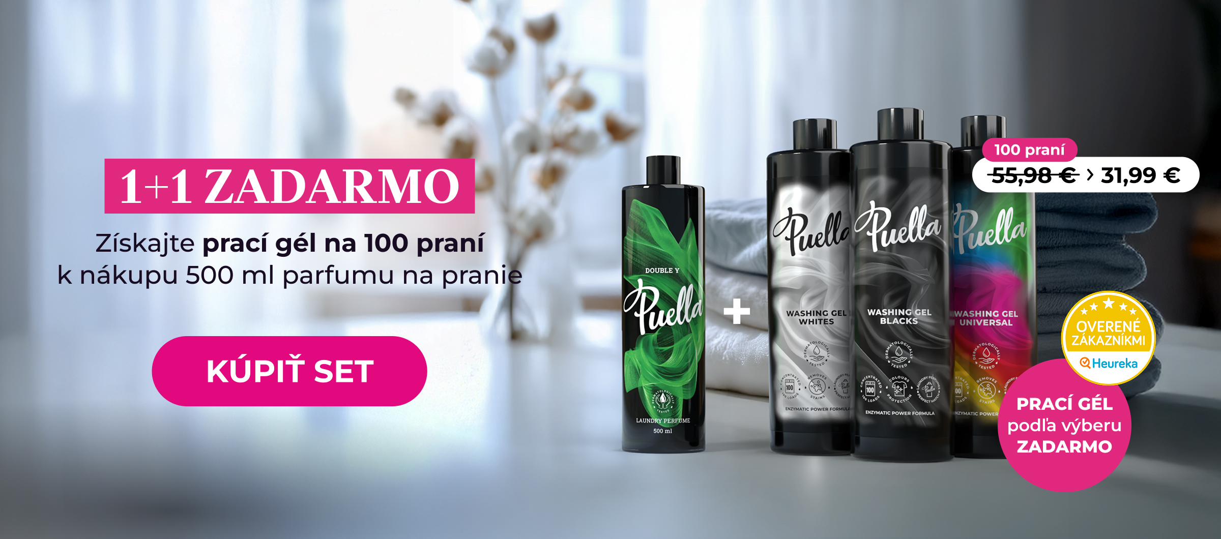Parfum + 1L gél zadarmo
