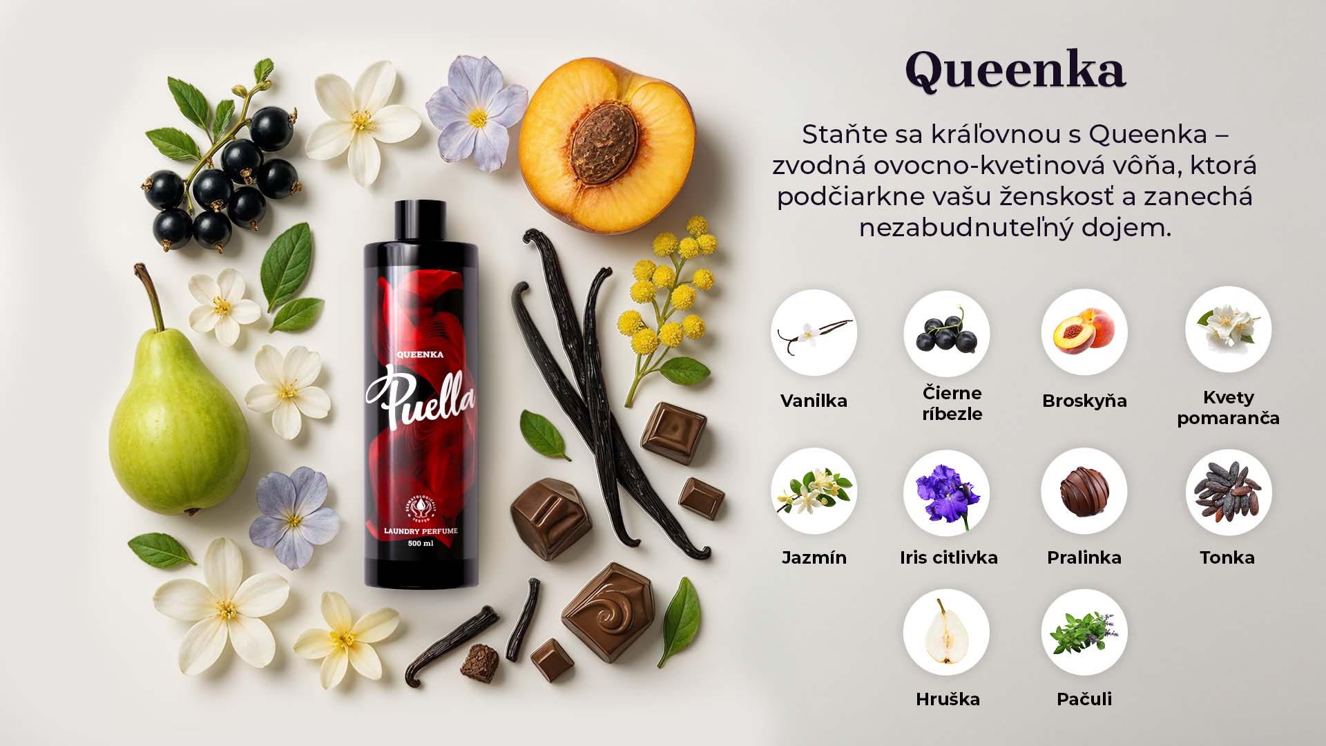 Parfum na pranie Puella - Queenka