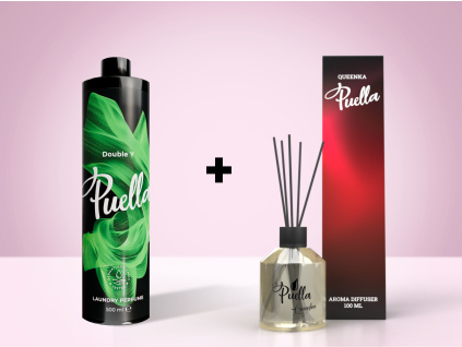 Výhodný set: Parfum na 100 praní + 100 ml vonný difuzér LEN ZA 3€