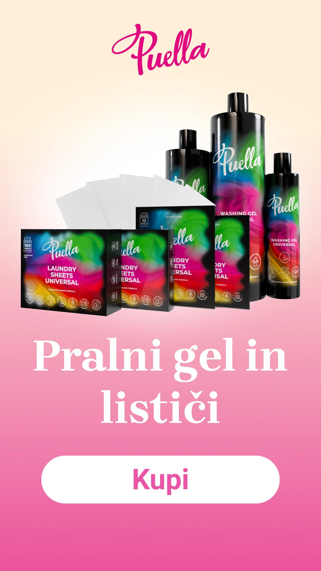 Pralni gel in lističi