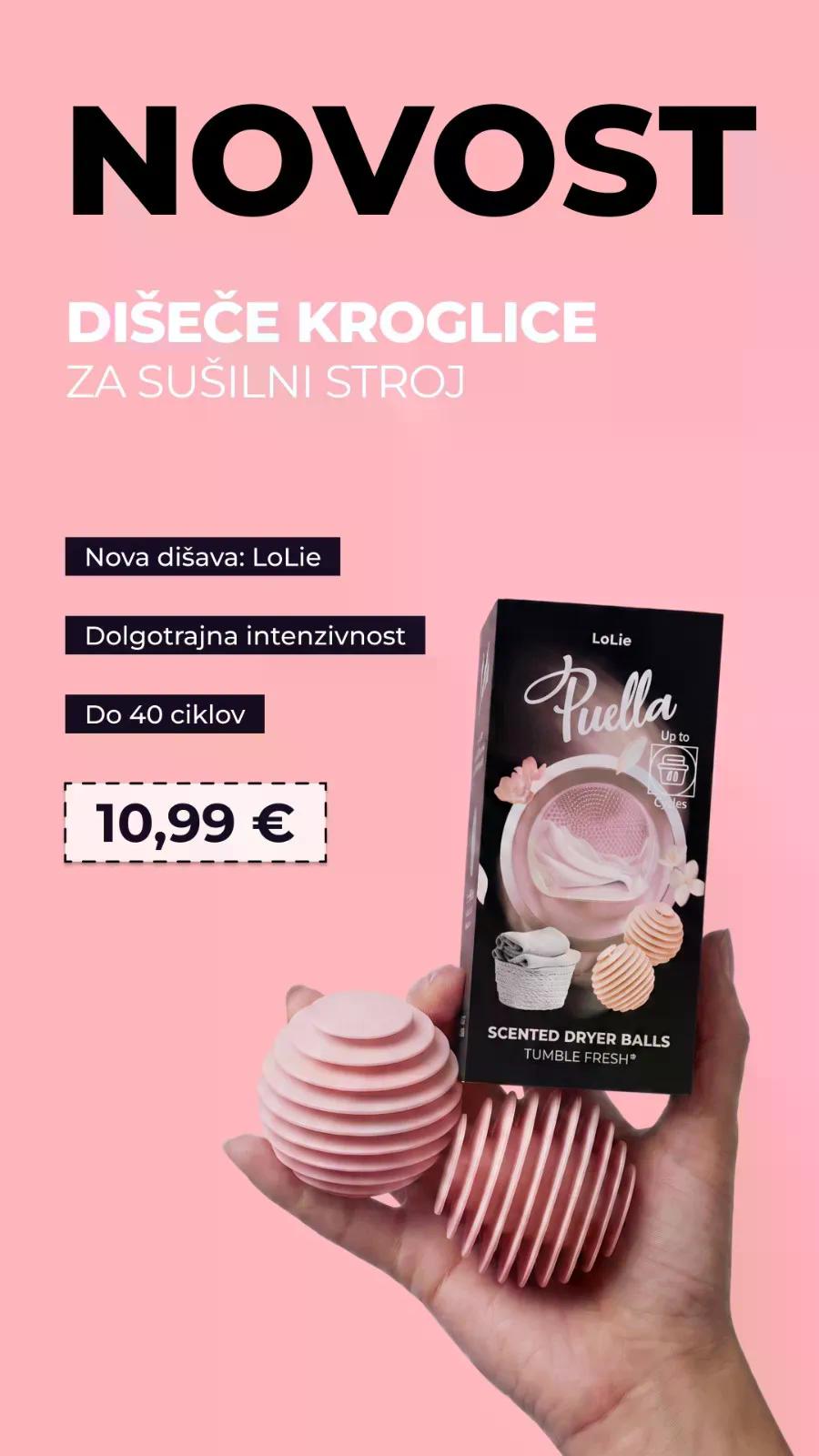 Dišeče kroglice za sušilni stroj Puella Tumble Fresh® – LoLie