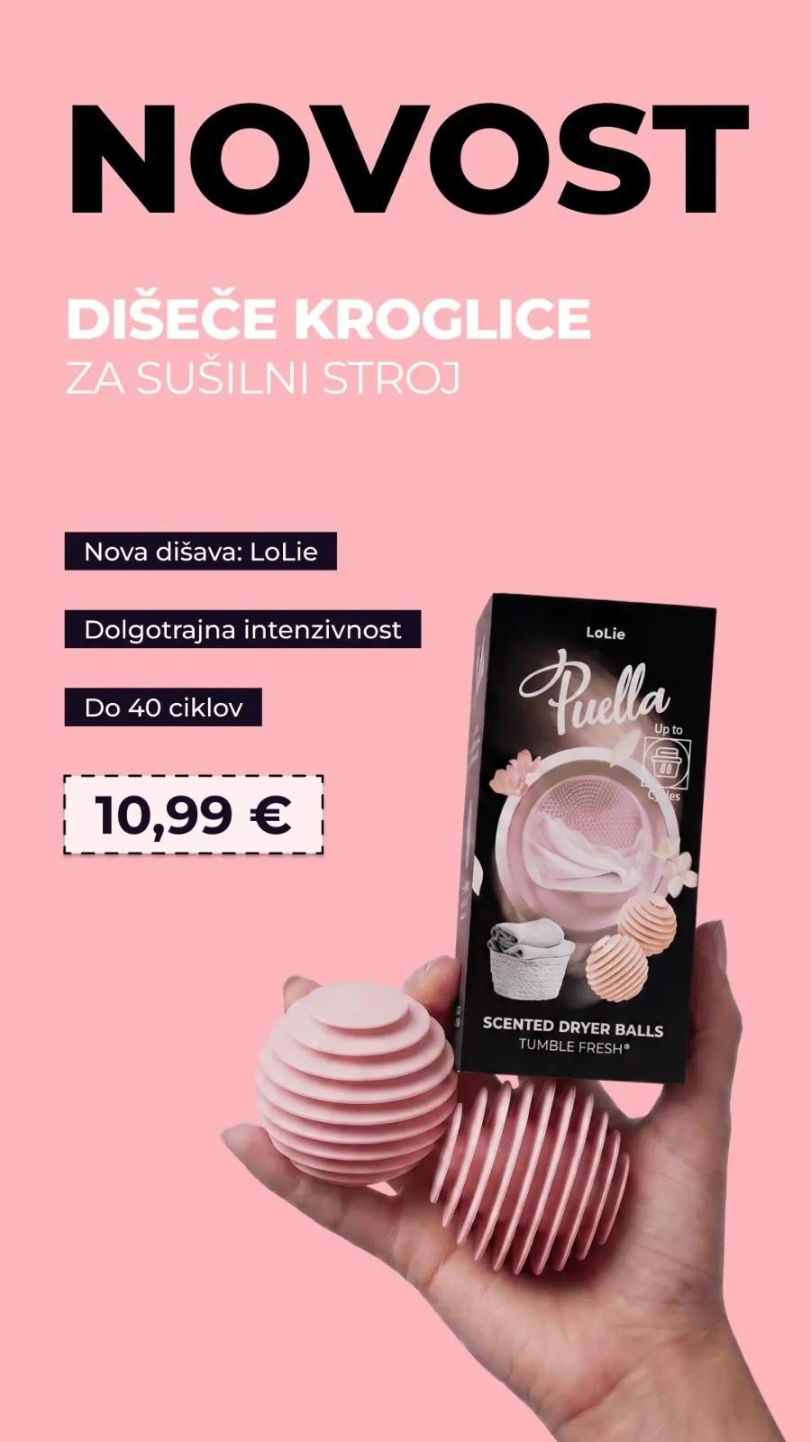 Dišeče kroglice za sušilni stroj Puella Tumble Fresh® – LoLie