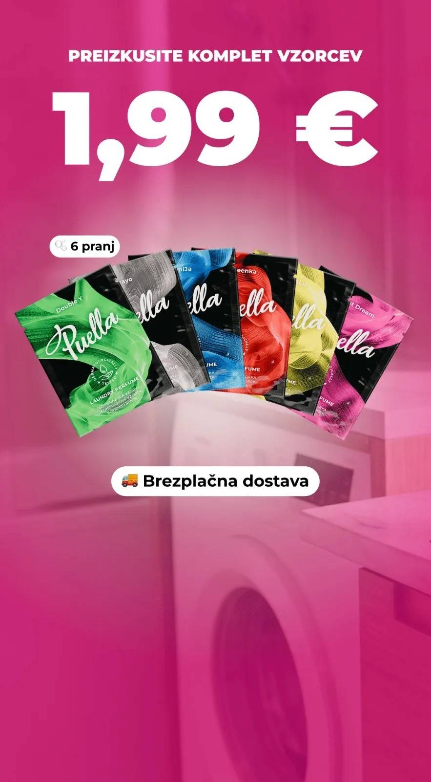 Poskusni set 6 kosov
