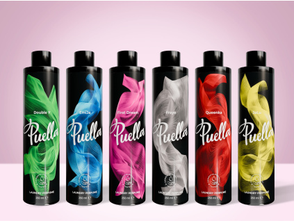 Srednji set parfumov za pranje Puella, 6 x 250 ml