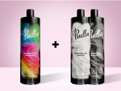 Puella pralni gel za 100 pranj: AKCIJA 1 + 1 BREZPLAČNO