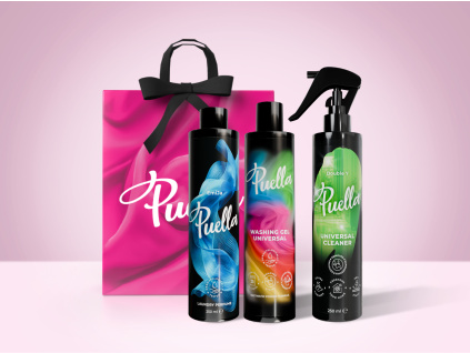 Puella dišeči set za 50 pranj – Čistoča in dišava