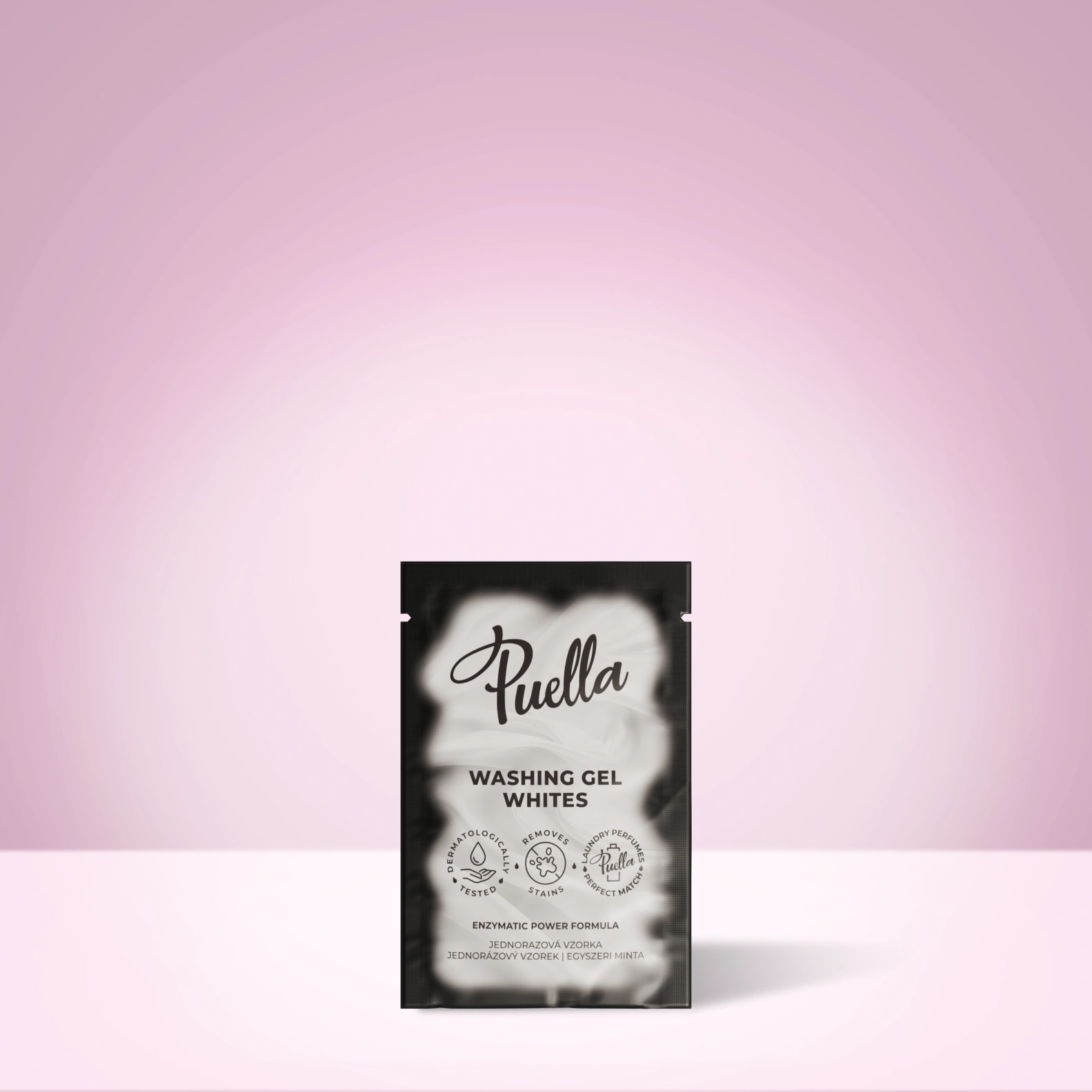 Gel za pranje za belo perilo Puella | Bleščeča belina in svežina