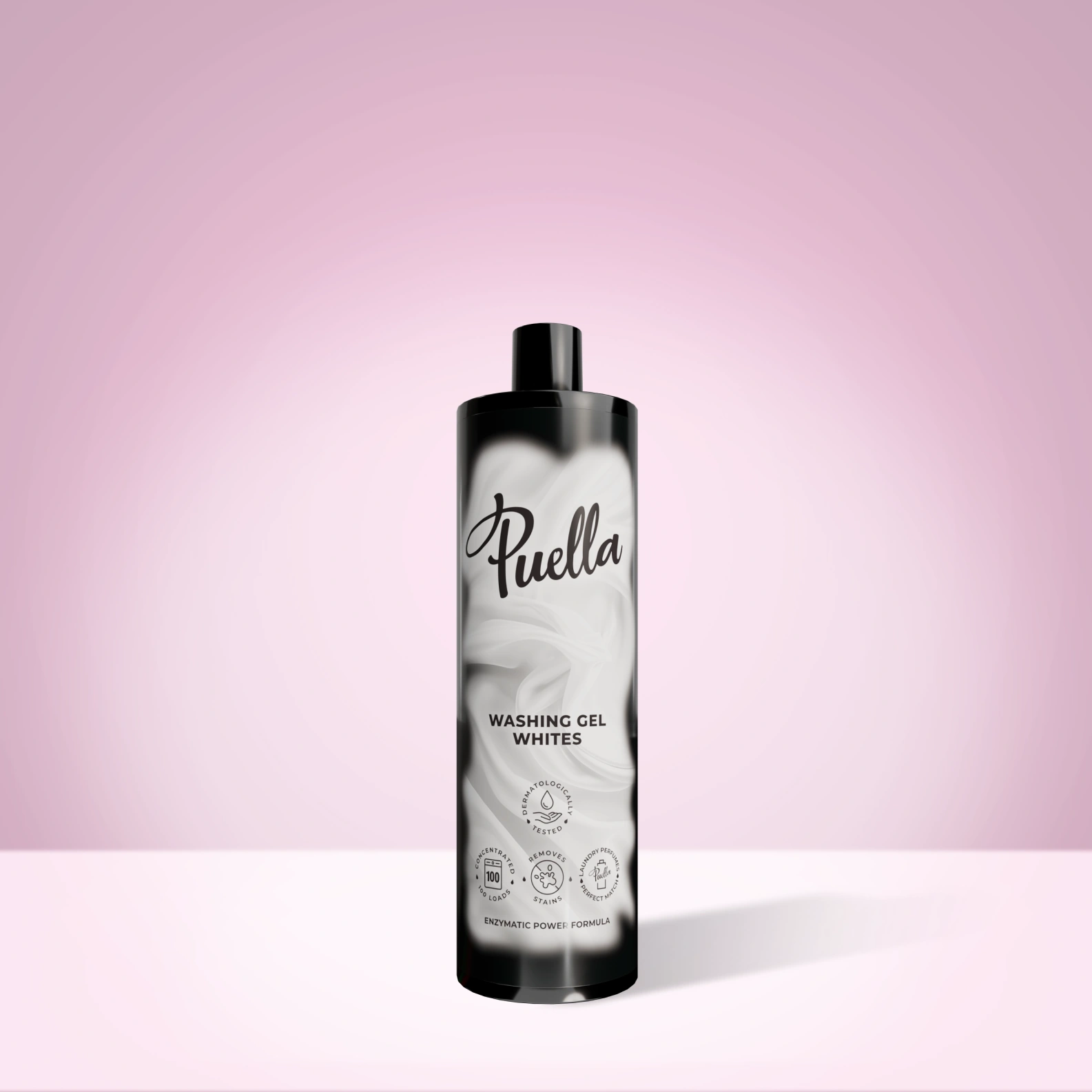 Gel za pranje za belo perilo Puella | Bleščeča belina in svežina
