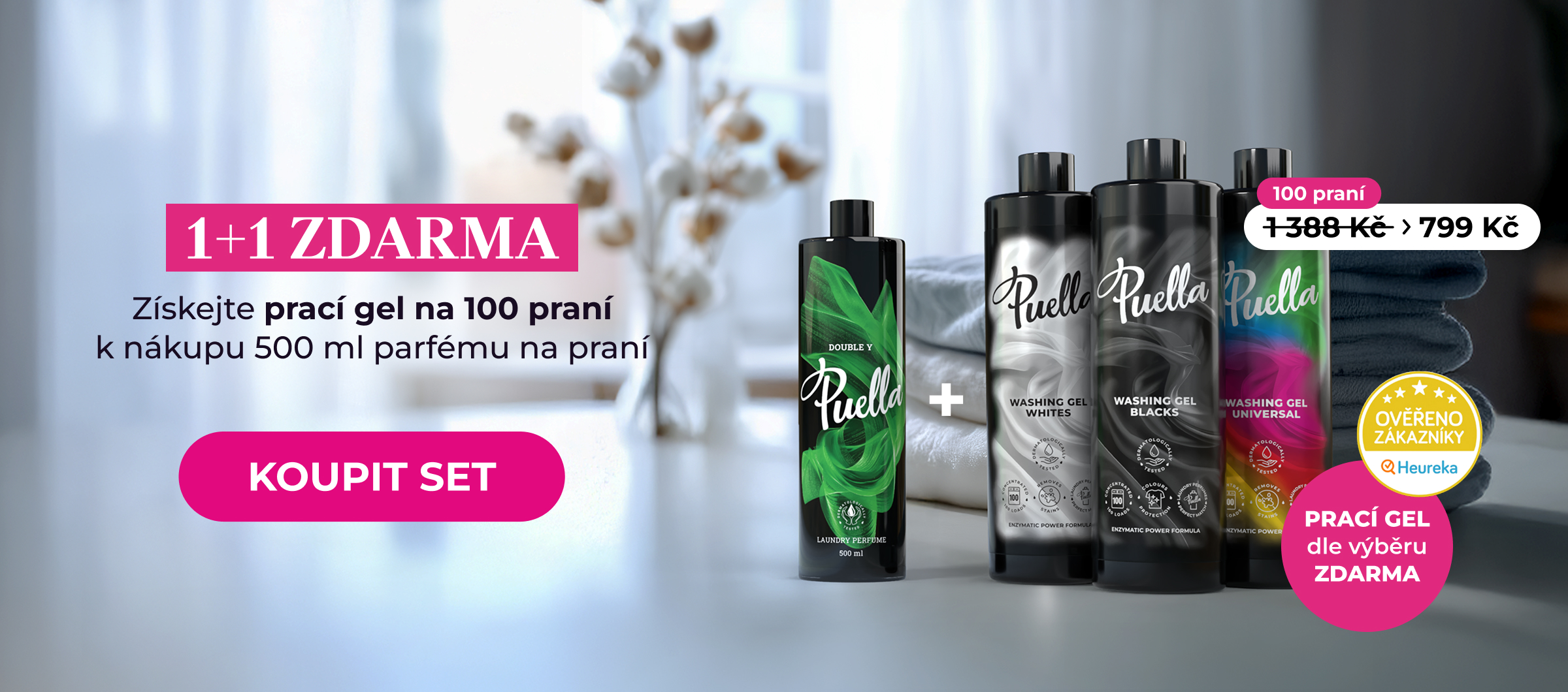 Parfum + 1L gél zadarmo